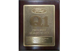 Ford Q1 certified